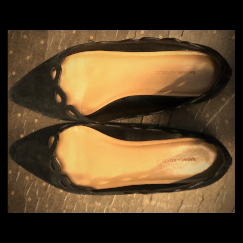 Banana Republic Suede Flats